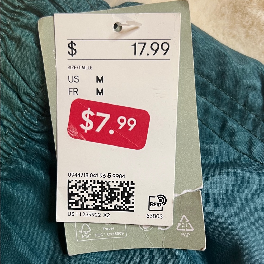H&M Blue and Purple Ombre Swim Board Shorts - Picture 2 of 5